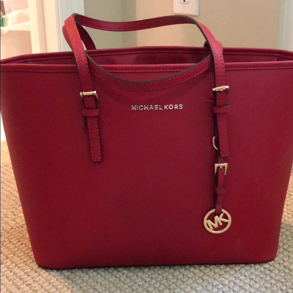 Michael Kors Red Tote